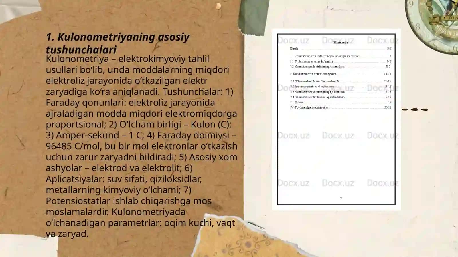 Kulonometriya va Kulonametrik Titrlash 3