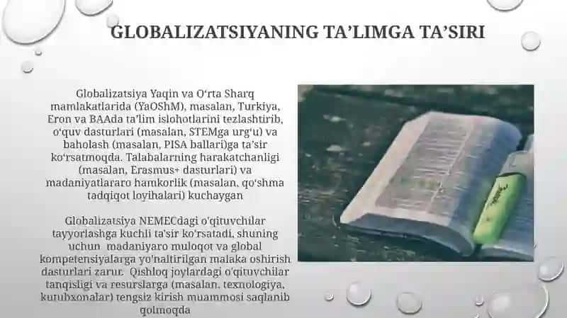 Globalizatsiya va komparativistik pedagogika 3