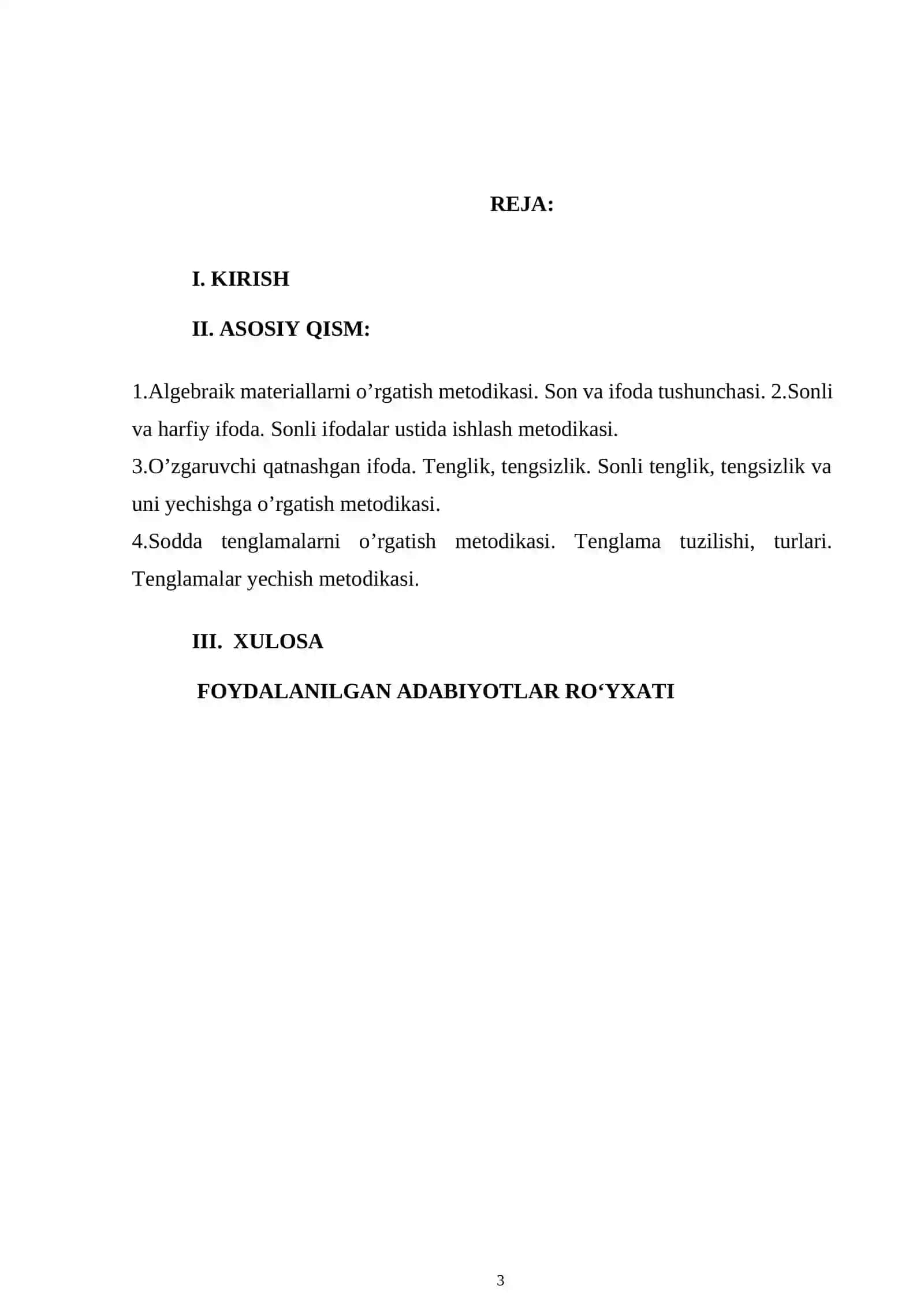 1- sinfda algebra elementlarini oʻrgatish metodikasi 3