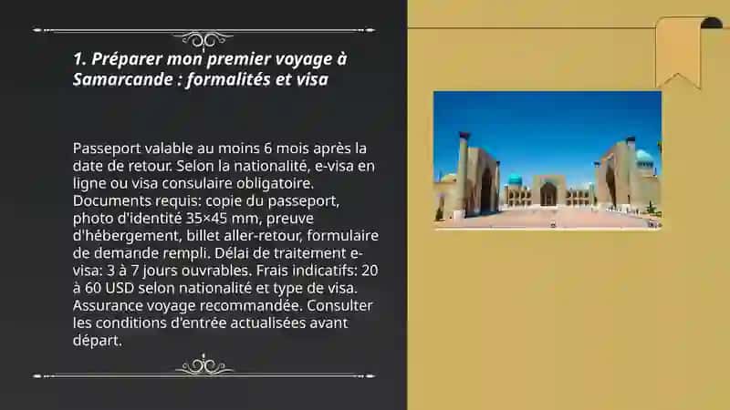 Mon premier voyage à Samarcande 3