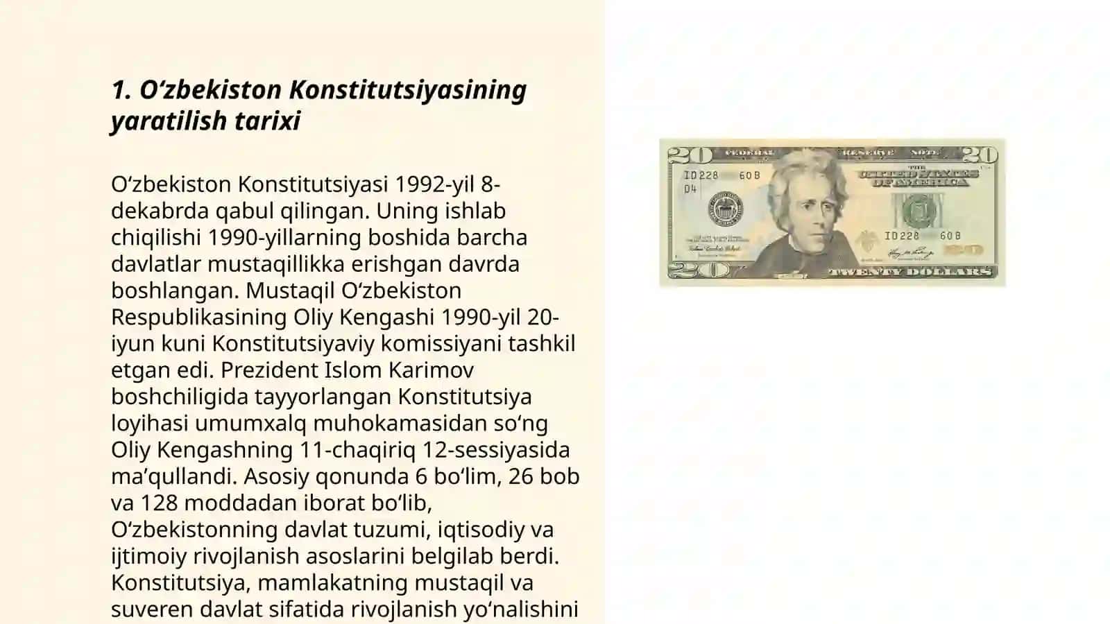 Oʻzbekistonda konstitutsiyaviy islohotning oʻziga xos xususiyatlari va bosqichlari 3