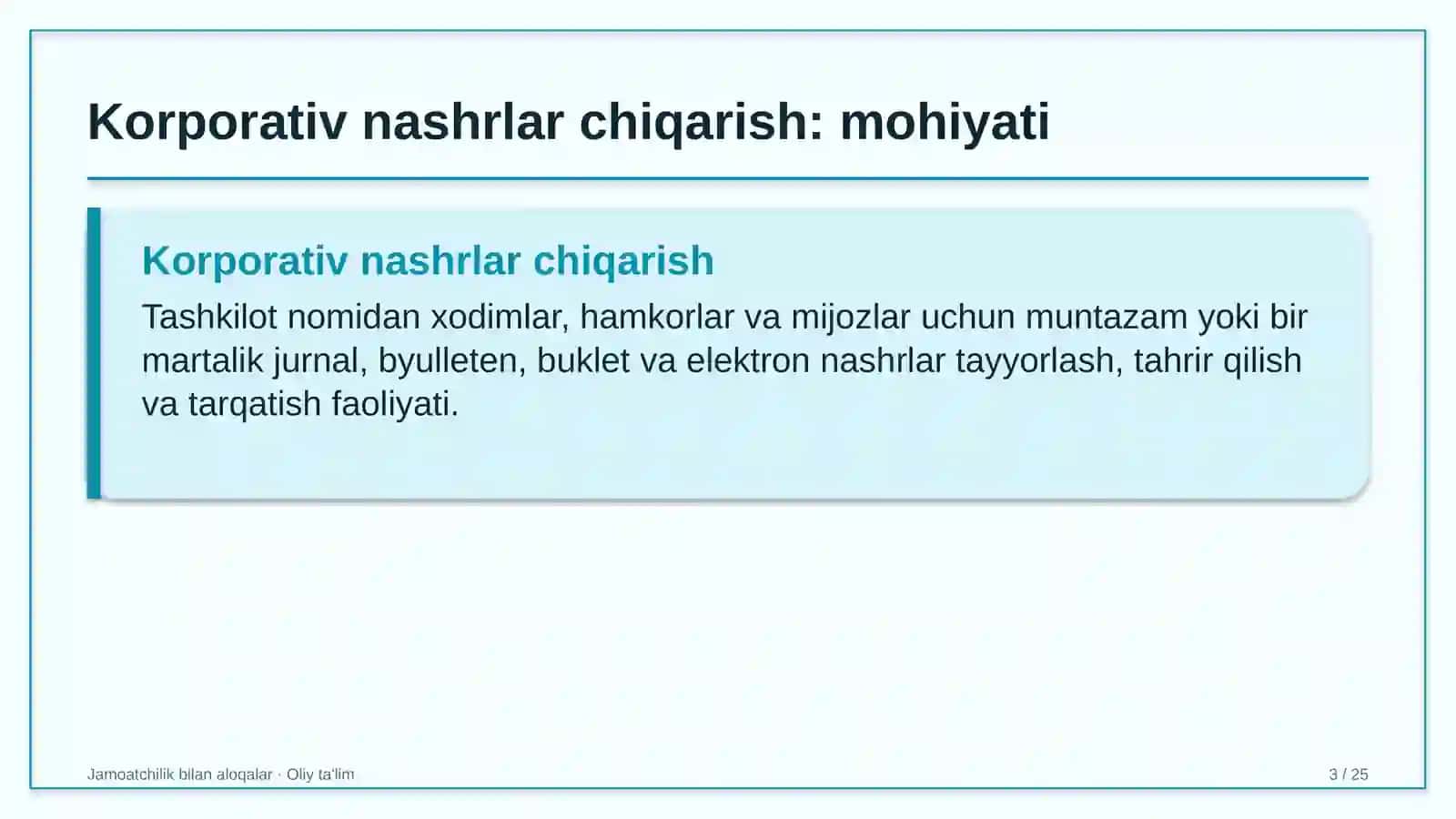 fotojurnalistikada korporativ nashrlar chiqarish 9116 3