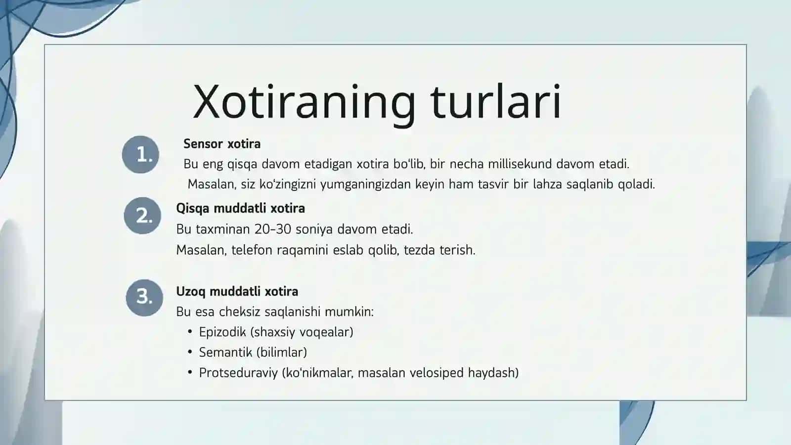 Xotira 3
