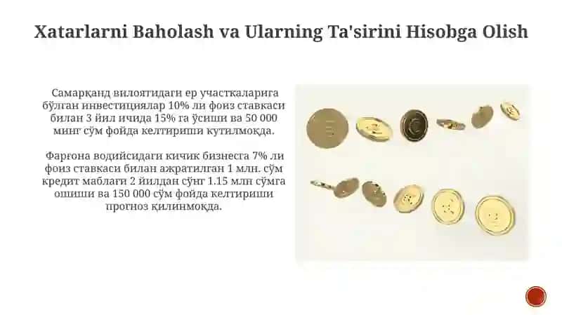 Xatarlarni Baholash va Ularning Ta'sirini Hisobga Olish 3