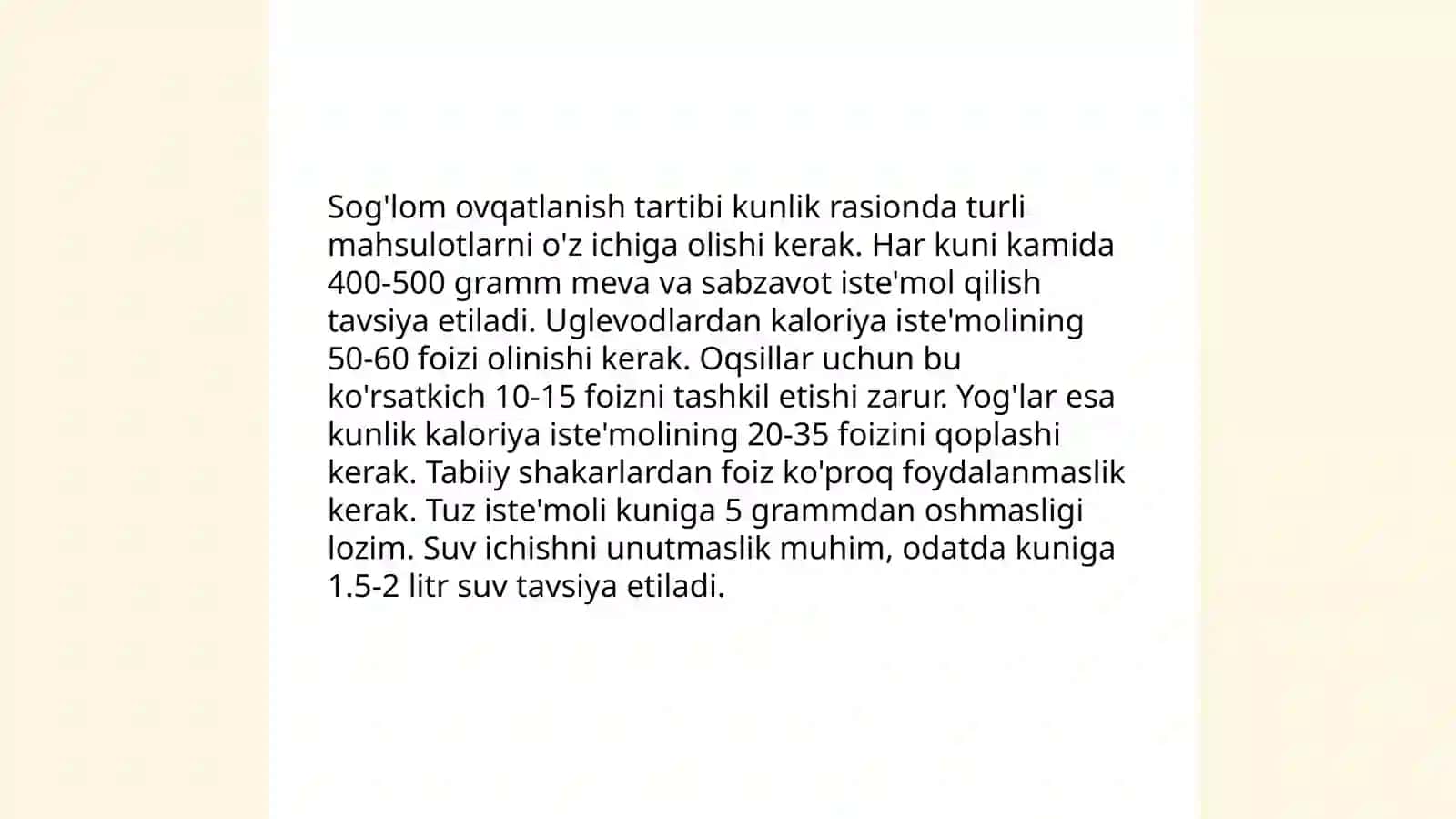 Sog’lom turmush tarzini shakllantirish 3