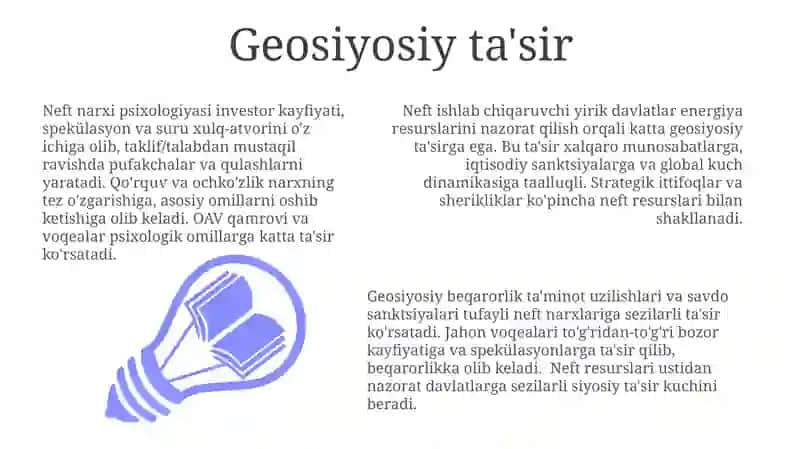 Geosiyosiy ta'sirlar 3