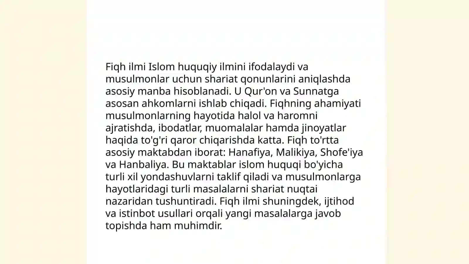 Islom fiqhiy maktablari 3