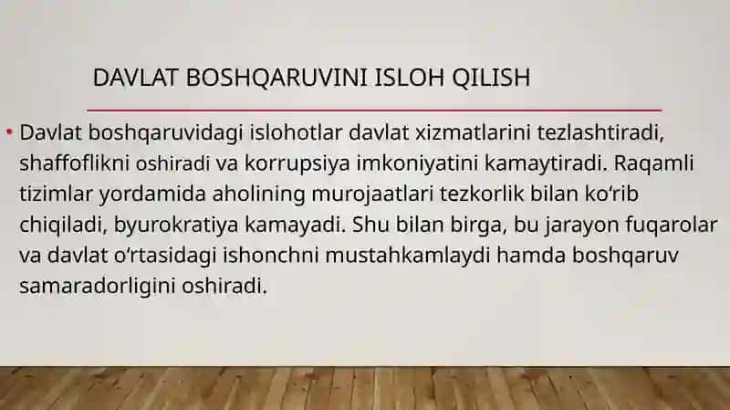 YangiO‘zbekiston: yangilanish va taraqqiyot omillari 3