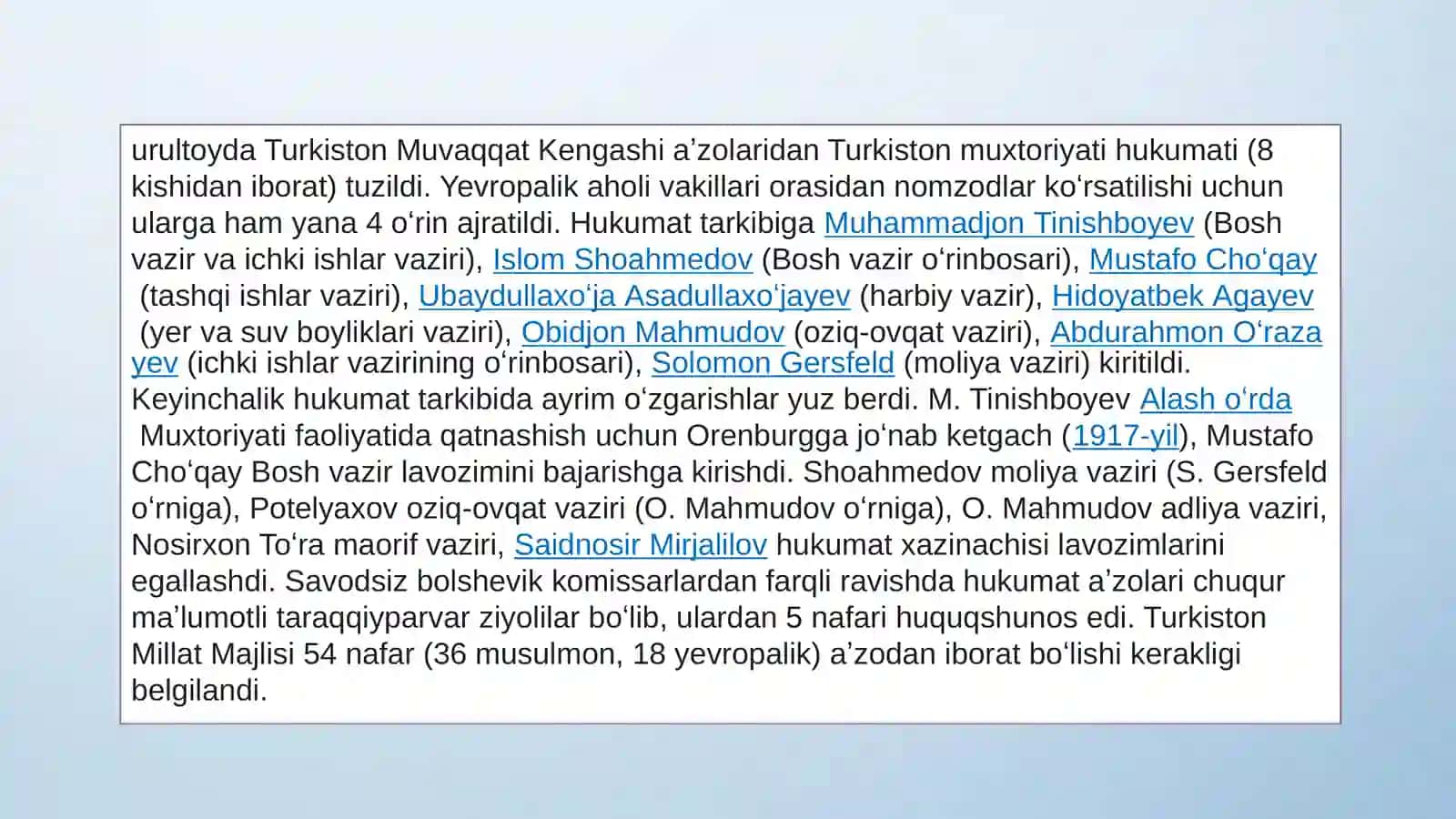 Turkiston muxtoriyatida Milliy majlis 3