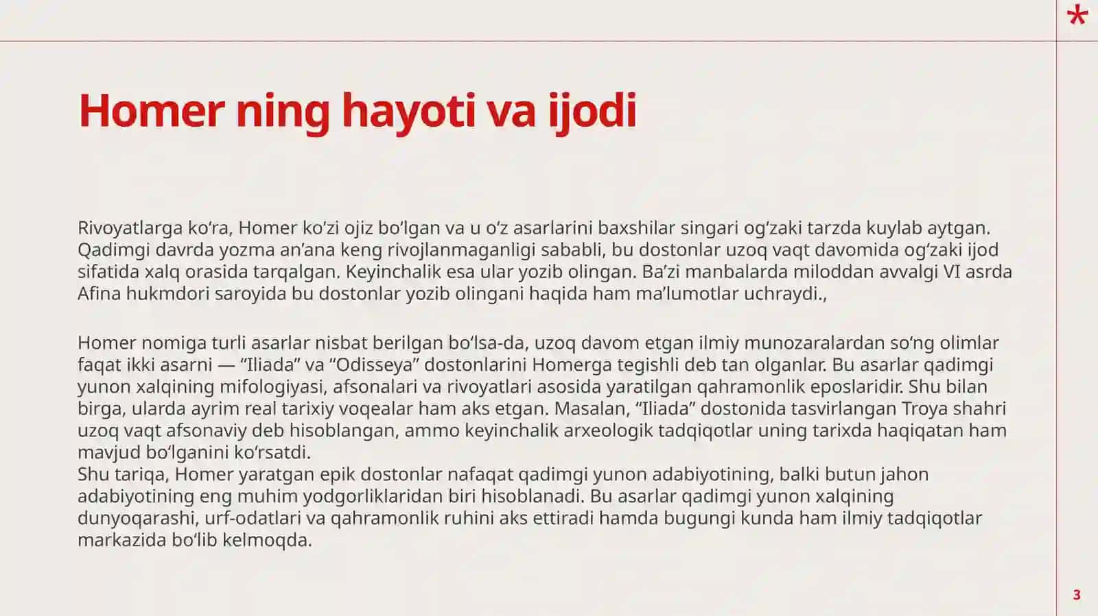 “Odisseya”va“Iliada”dostonlari 3