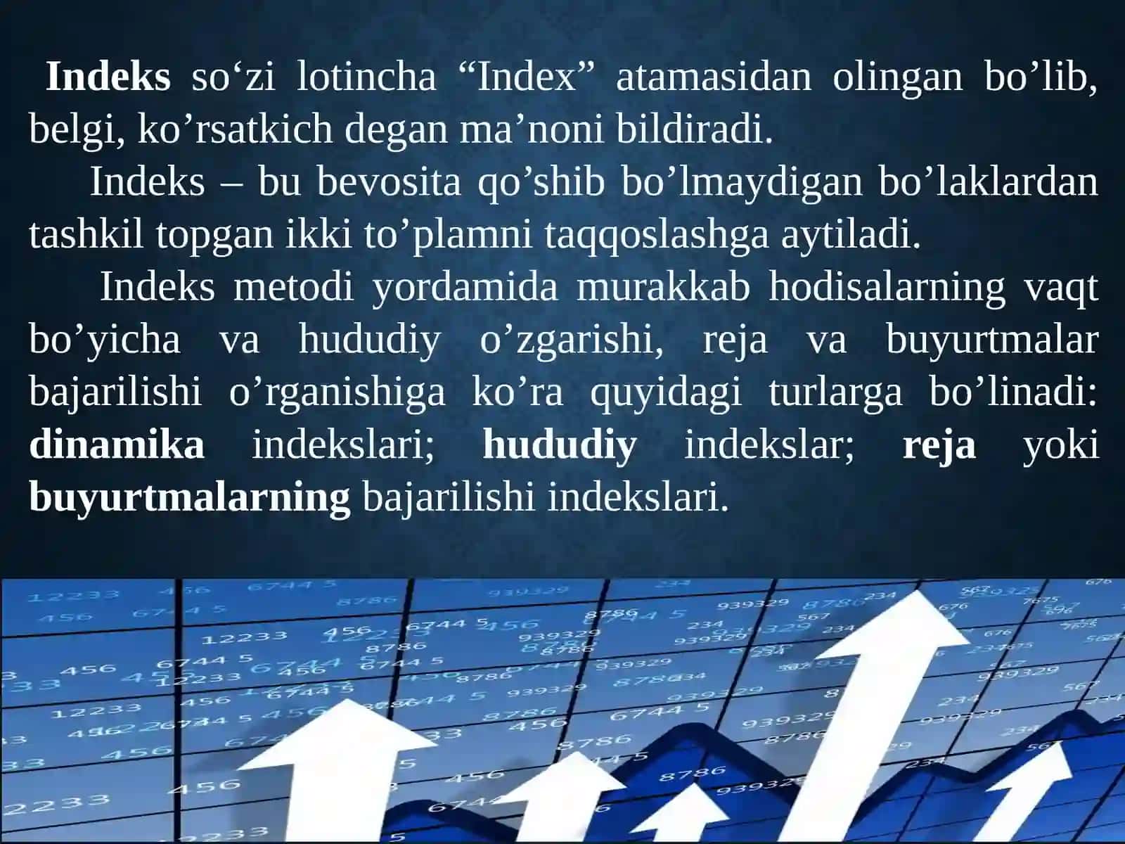 IQTISODIY INDEKSLAR 3