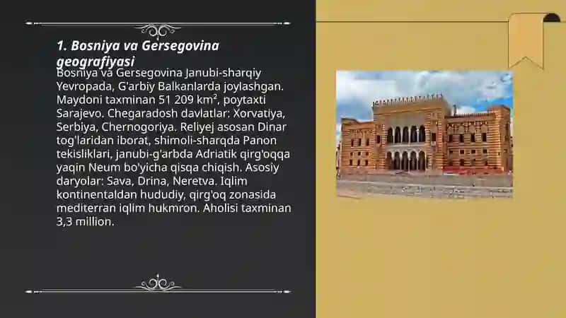 Bosniya va Gersegovina geografiyasi 3
