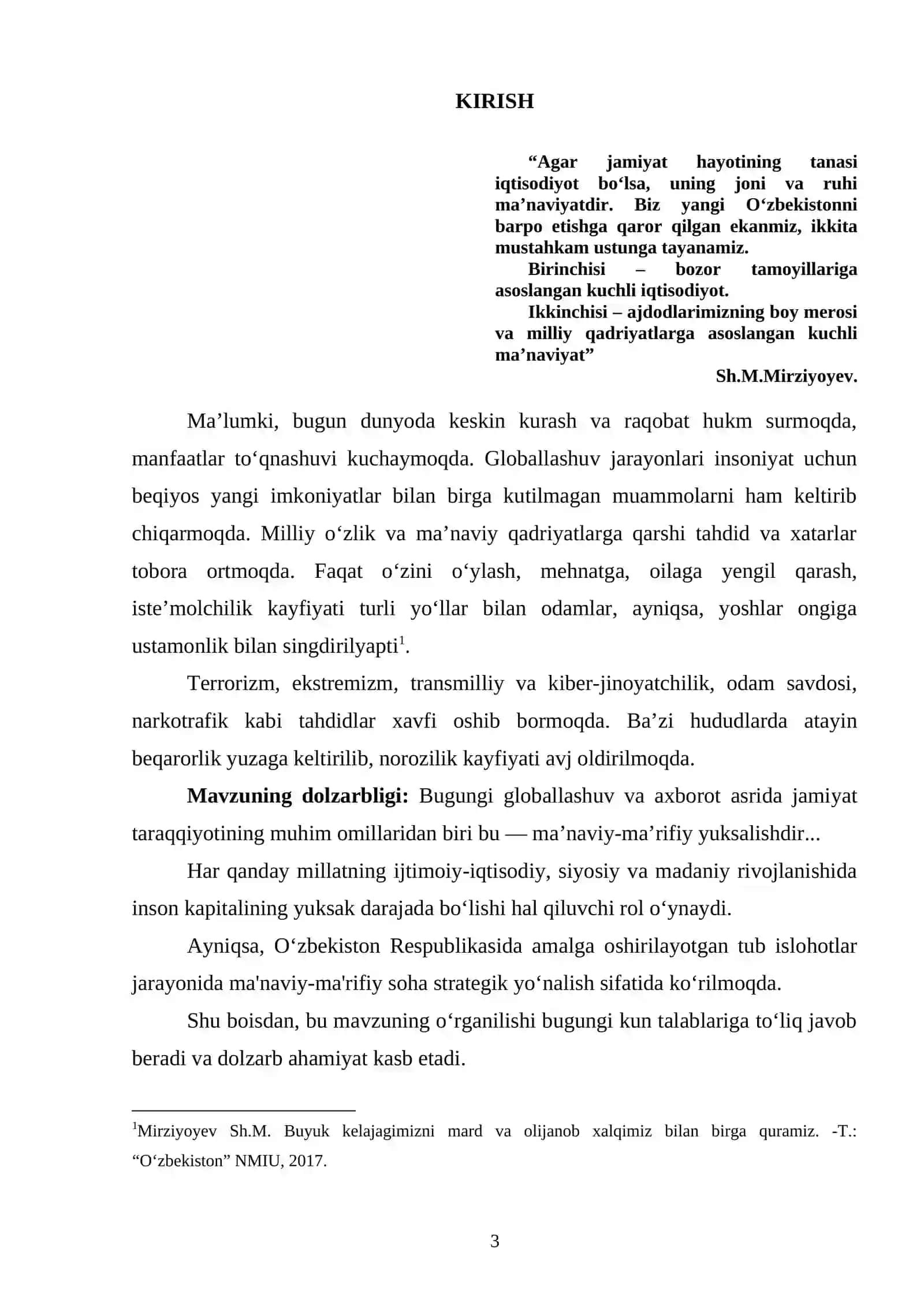 MA’NAVIY-MA’RIFIY YUKSALISH STRATEGIYASINING MOHIYATI 3