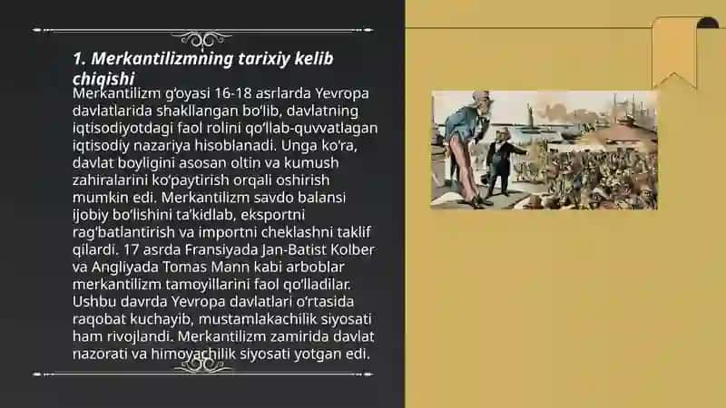 Merkantilizm taʼlimoti 3