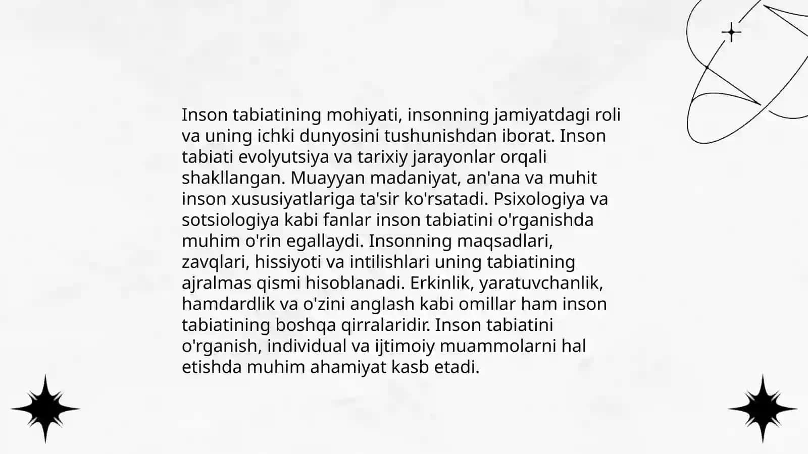 Inson Falsafasi 3