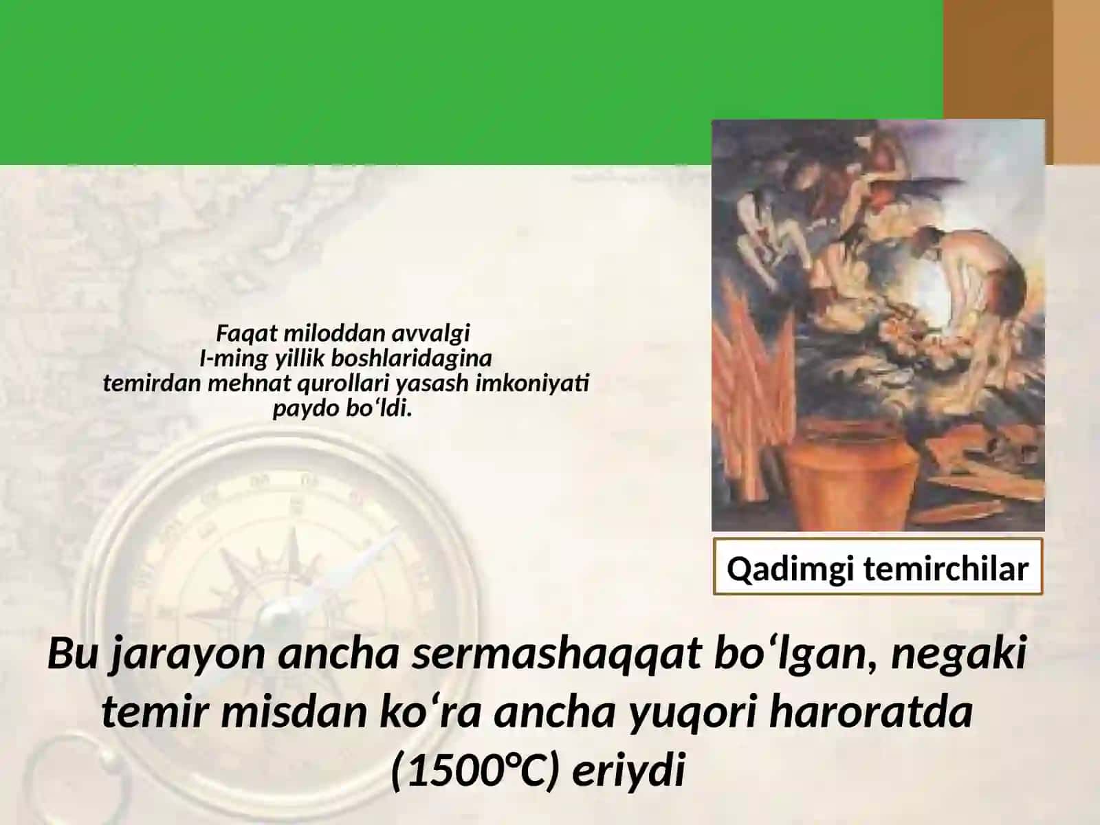 Temir asriga o‘tish davrida O‘rta Osiyoning rivojlanishi 3