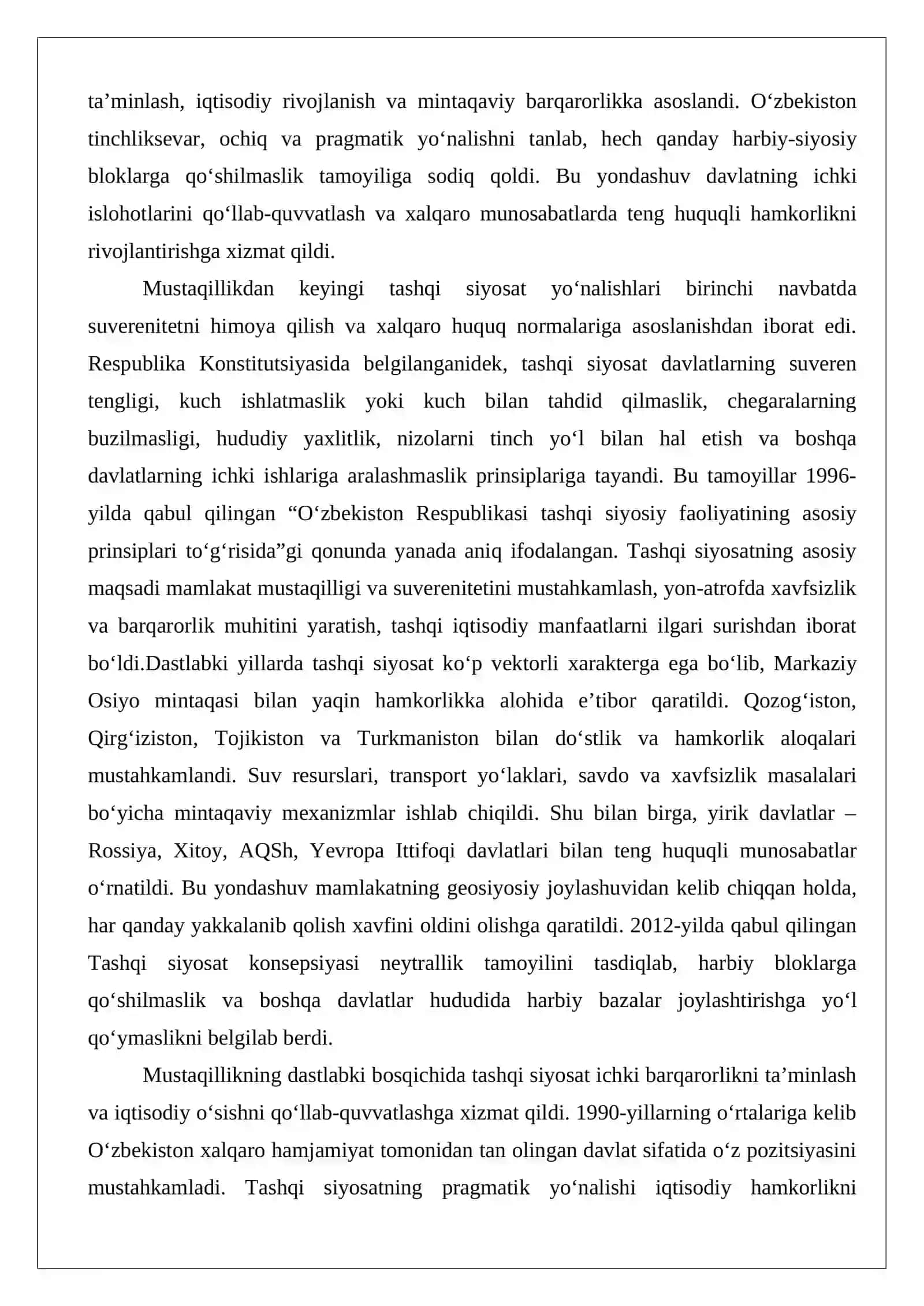 O‘zbekistonni butun dunyo tanimoqda 3