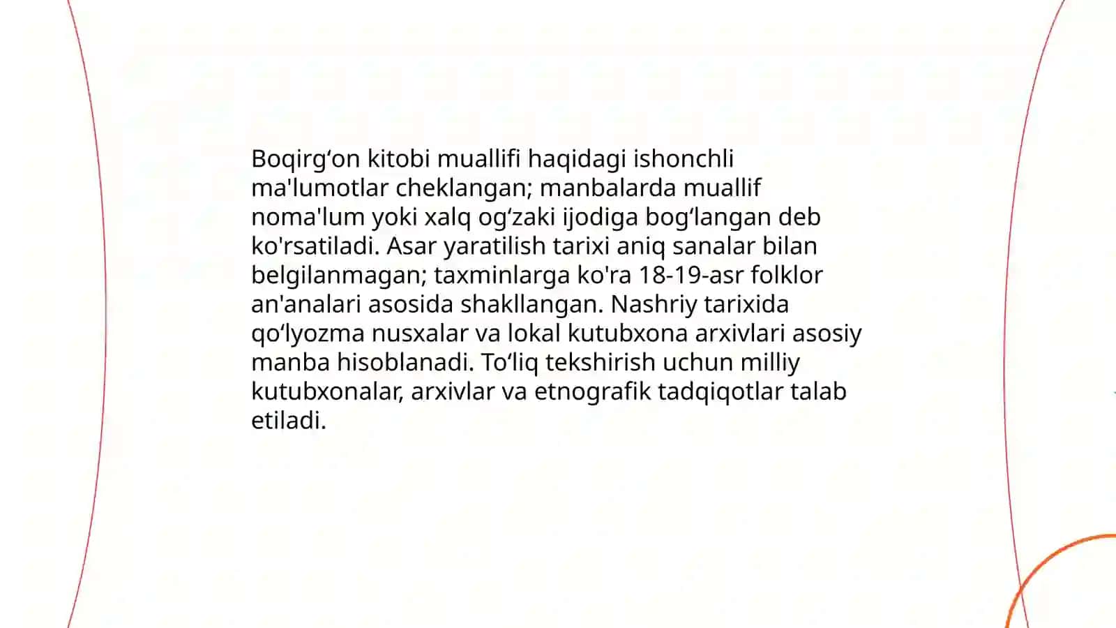 Boqirgʼon kitobi taxlili 3