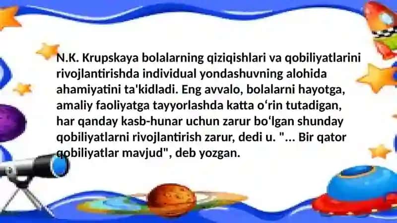Bolalarni maktabga tayyorlash 3