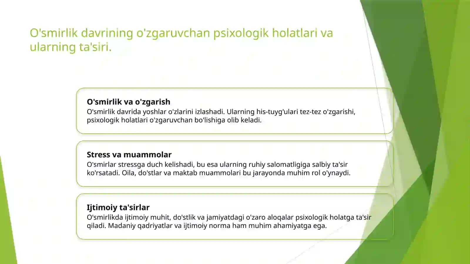 O’smirlik davridagi psixologik inqiroz 3