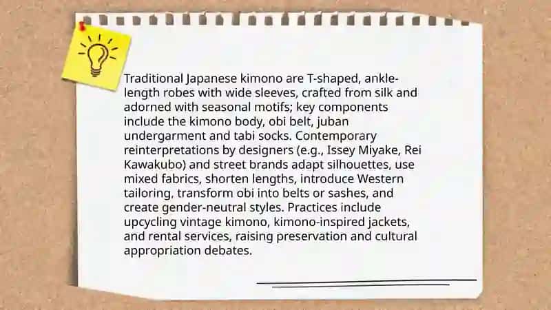 Traditional Japanese Kimono and Contemporary Reinterpretations 3