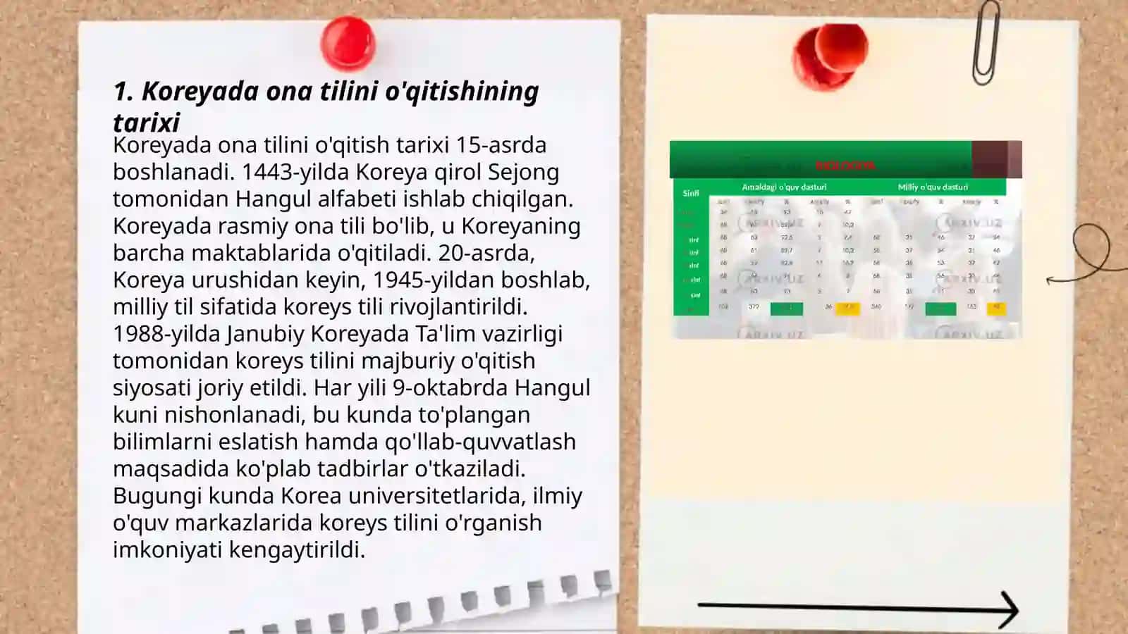 Koreyada ona tili o'qitish tizimi 3