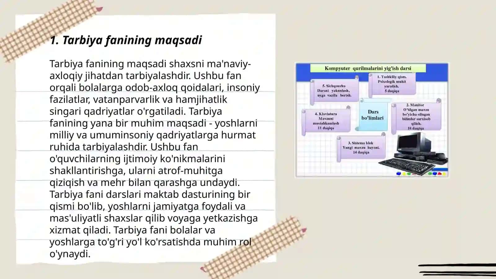 Tarbiya Fanini o‘qitish metodikasi 3