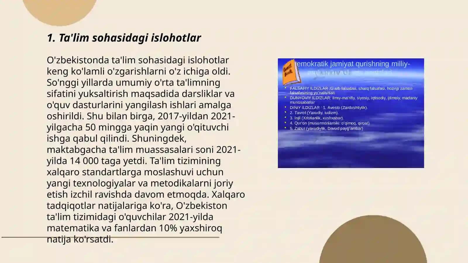 Oʻzbekiston respublikasida ijtimoiy sohadagi islohotlar 3