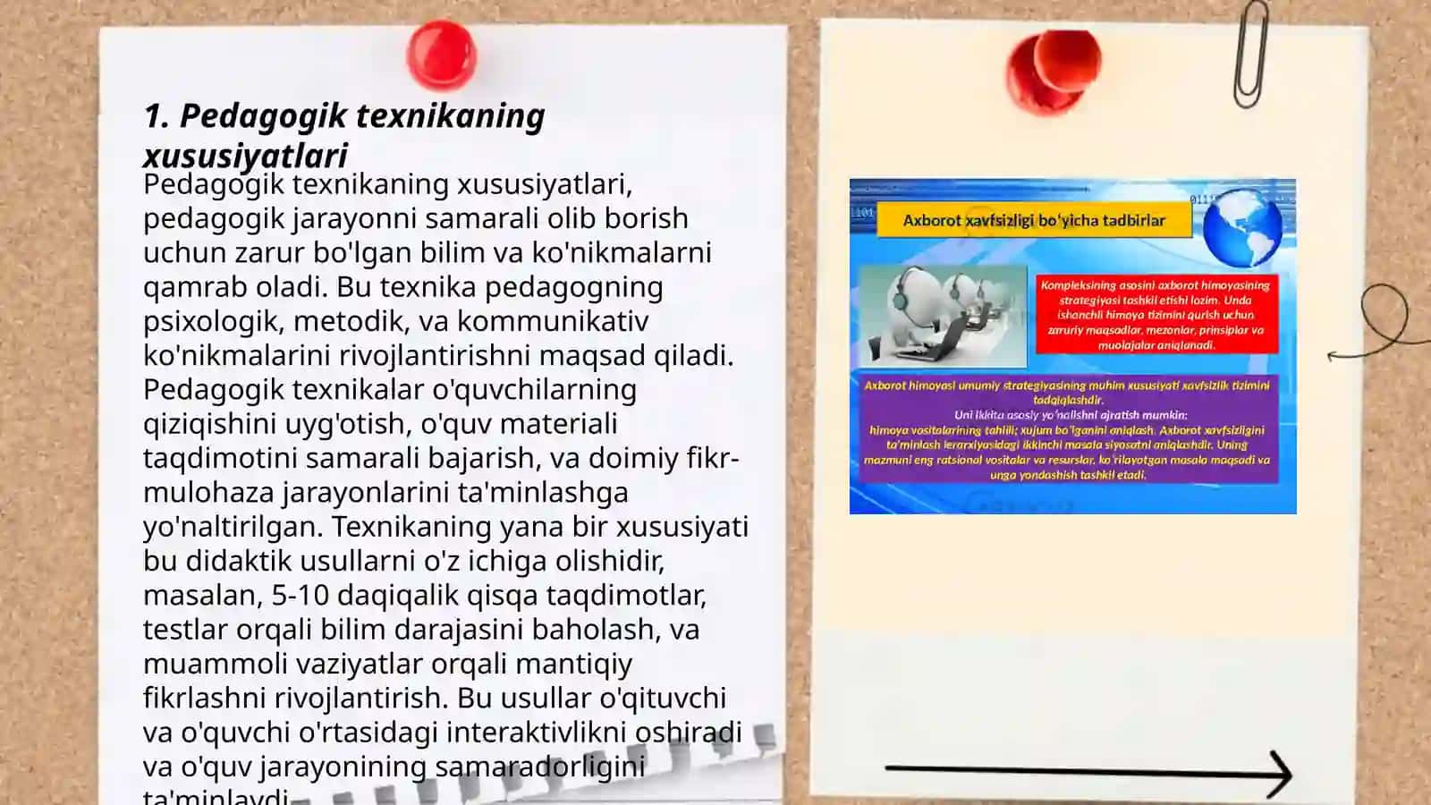 Pedagogik texnika va uni shakillantirish usullari 3