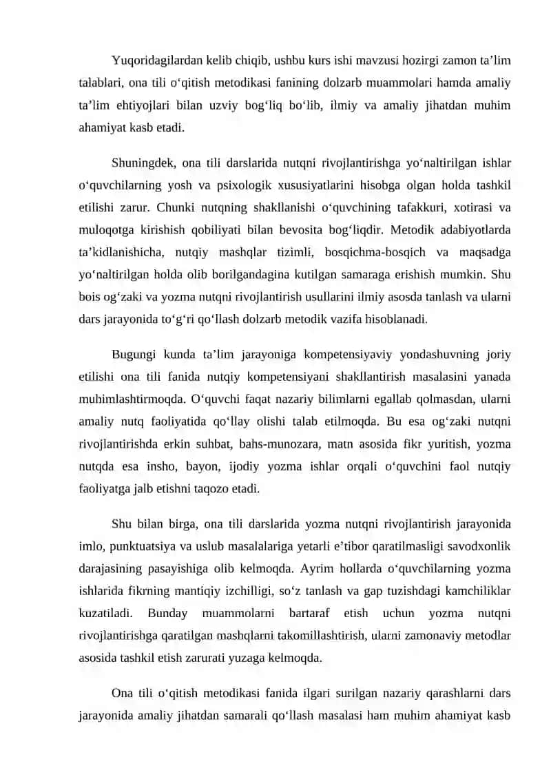 Og‘zaki va yozma nutqni rivojlantirish 3