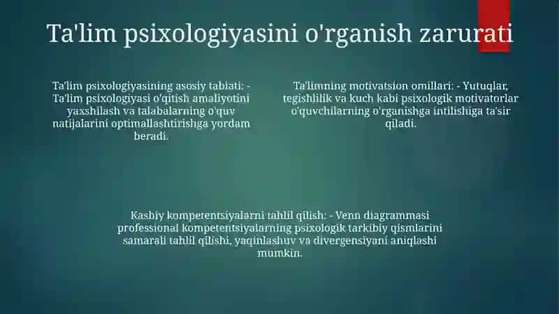 O‘Zbekiston Respublikasida Ta’Lim Tizimidagi Islohotlar 3
