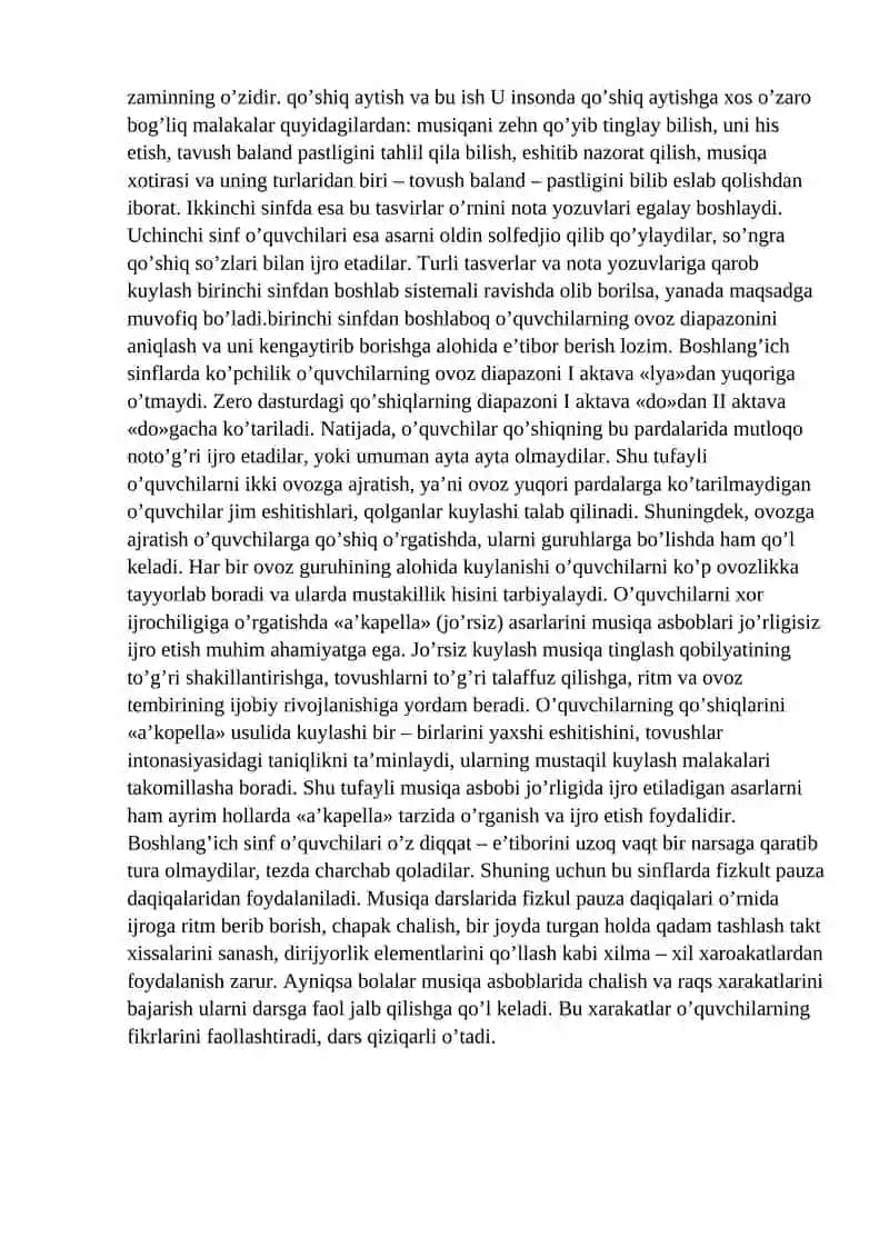 Bir ovozli va ikki ovozli 3