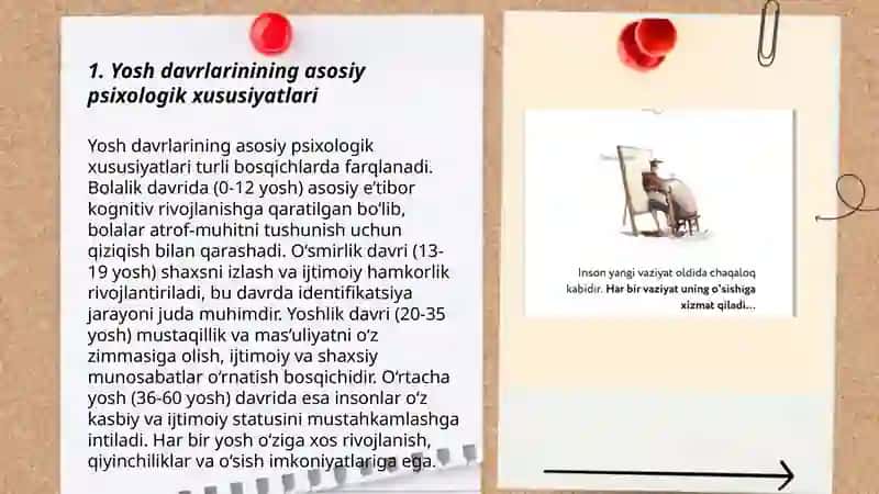 Yosh davrlar psihalogiyasi ontogines 3
