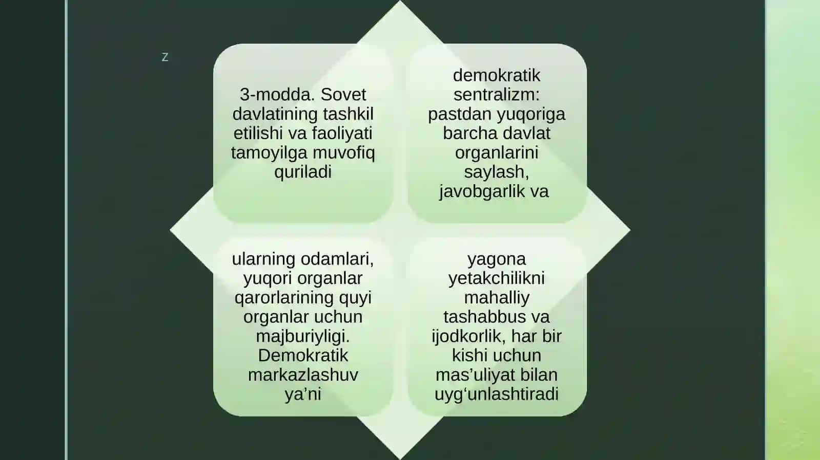 O’zbekiston SSR-1978 konstitsiyasi 3