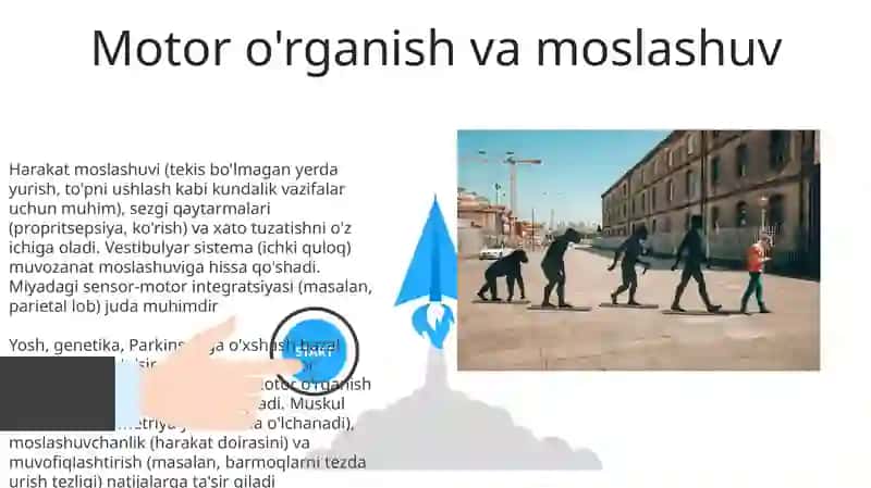 Harakat inson faoliyatining biological sifatida 3