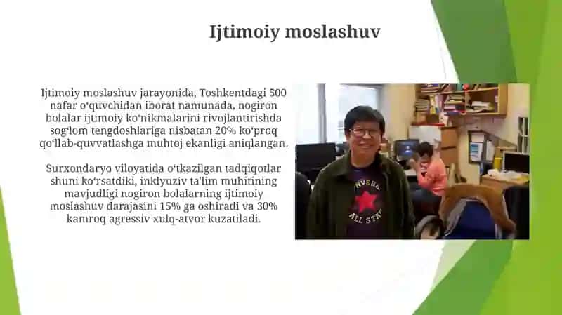 Ta'lim muassasalarida sog'lom va imkoniyati cheklangan yoshlar 3