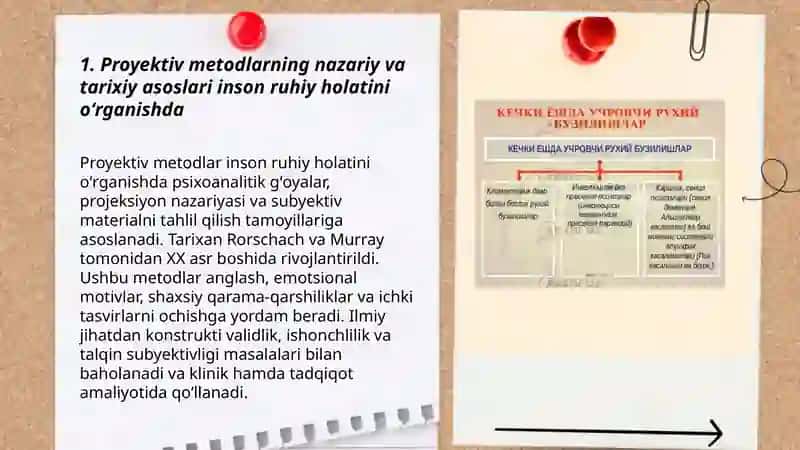 Proyektiv metodlarning oʻrni 3