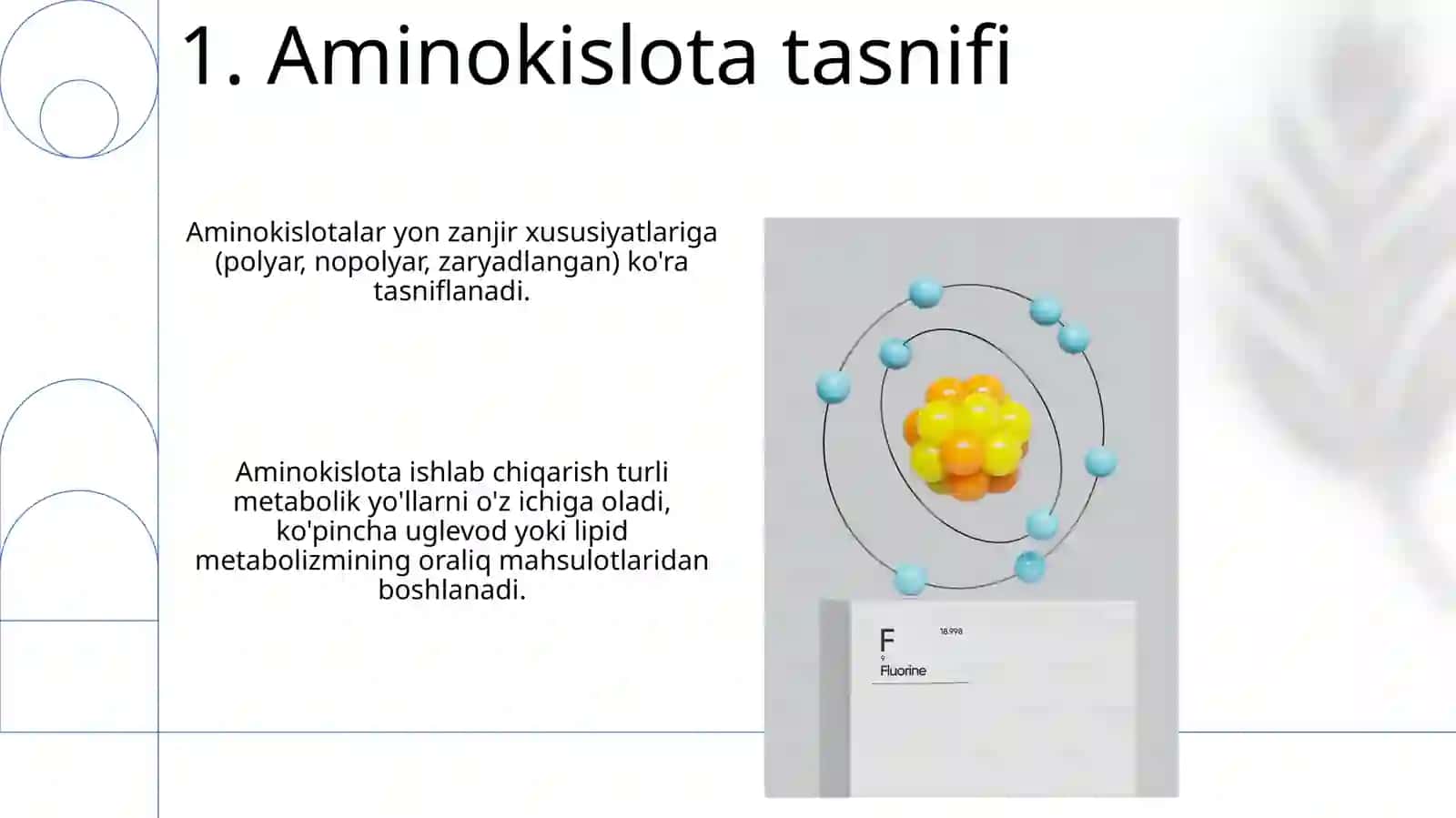 Aminokislotalar ishlab chiqarish 3