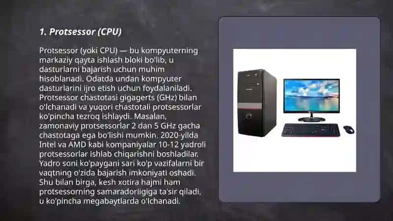 Protsessor (CPU) 3