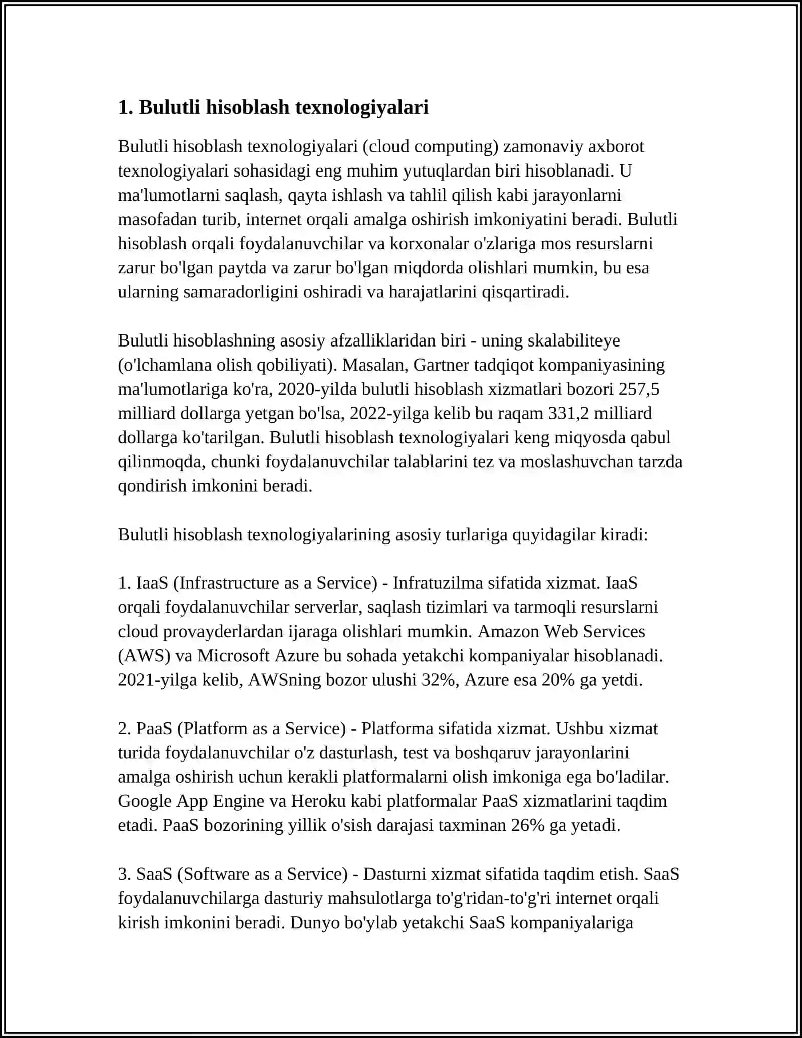 Bulutli hisoblash texnologiyalari 3