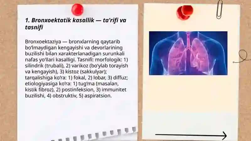 Bronxoektatik kasallik — ta'rifi va tasnifi 3