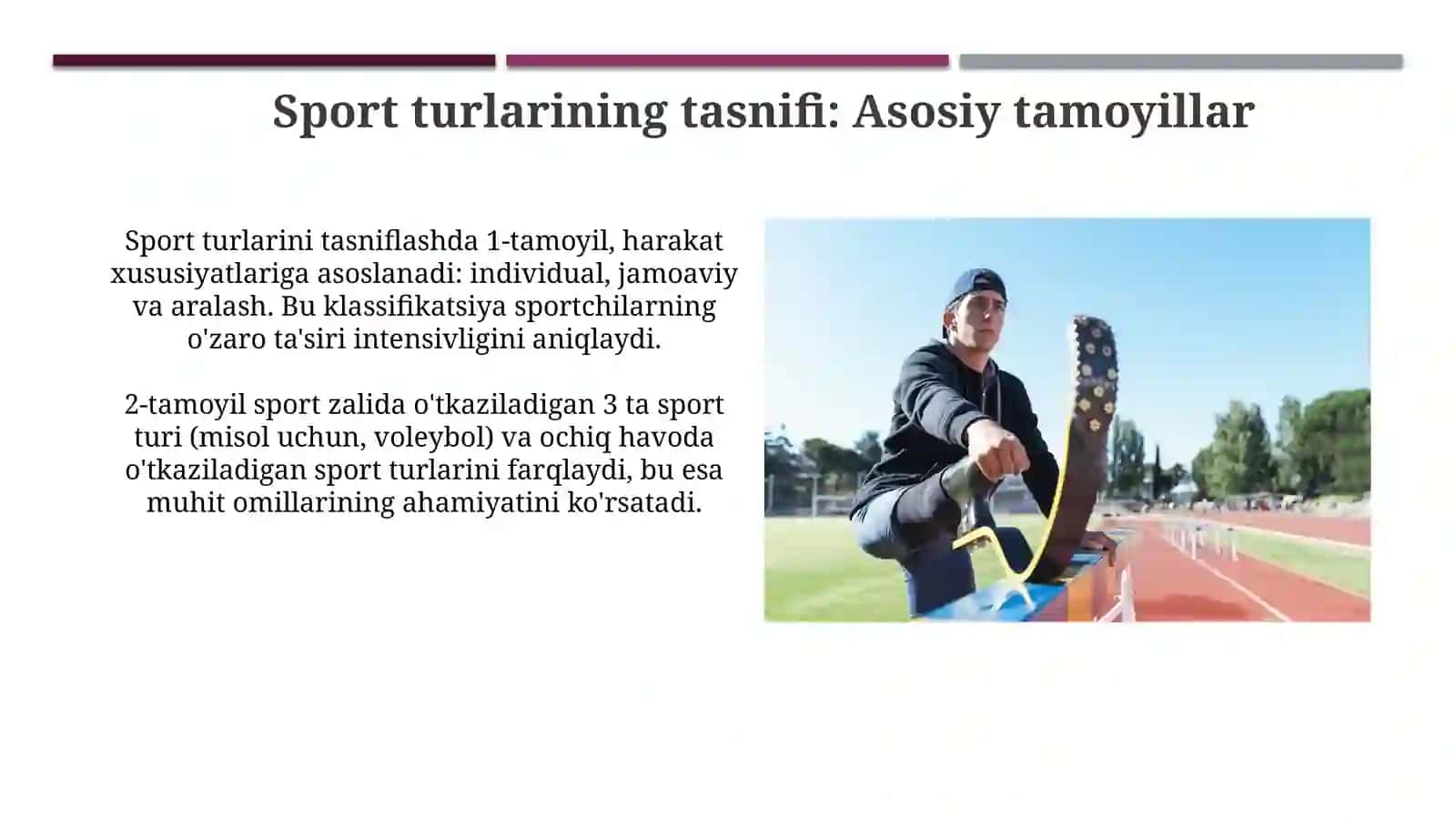 Sport turlari va ularni tasniflanishi 3