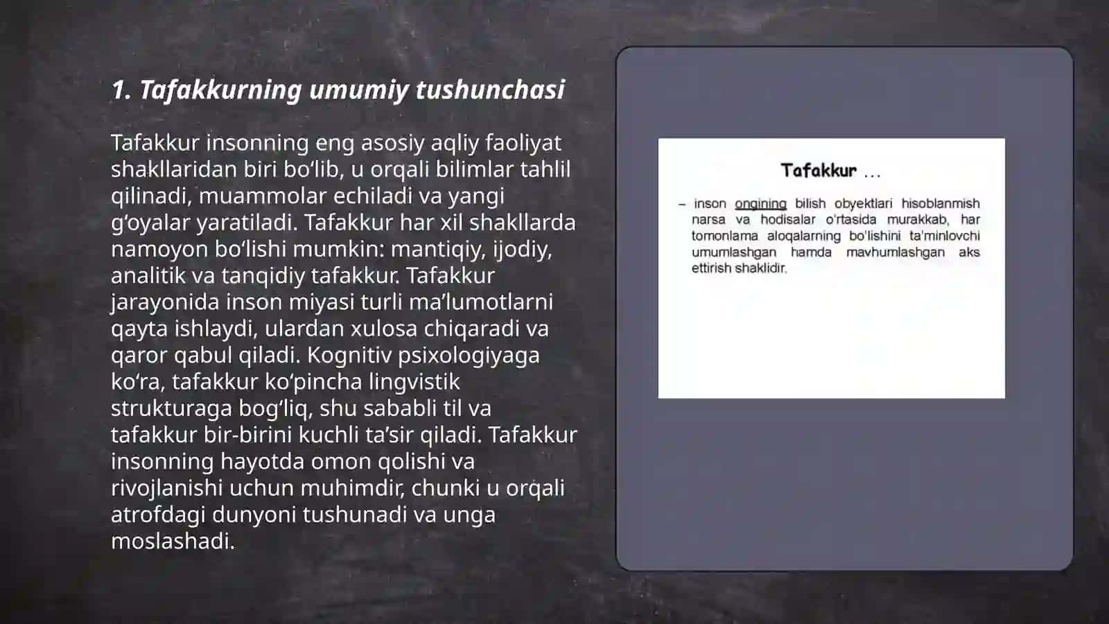 Tafakkur tushunchasining mohiyati 3