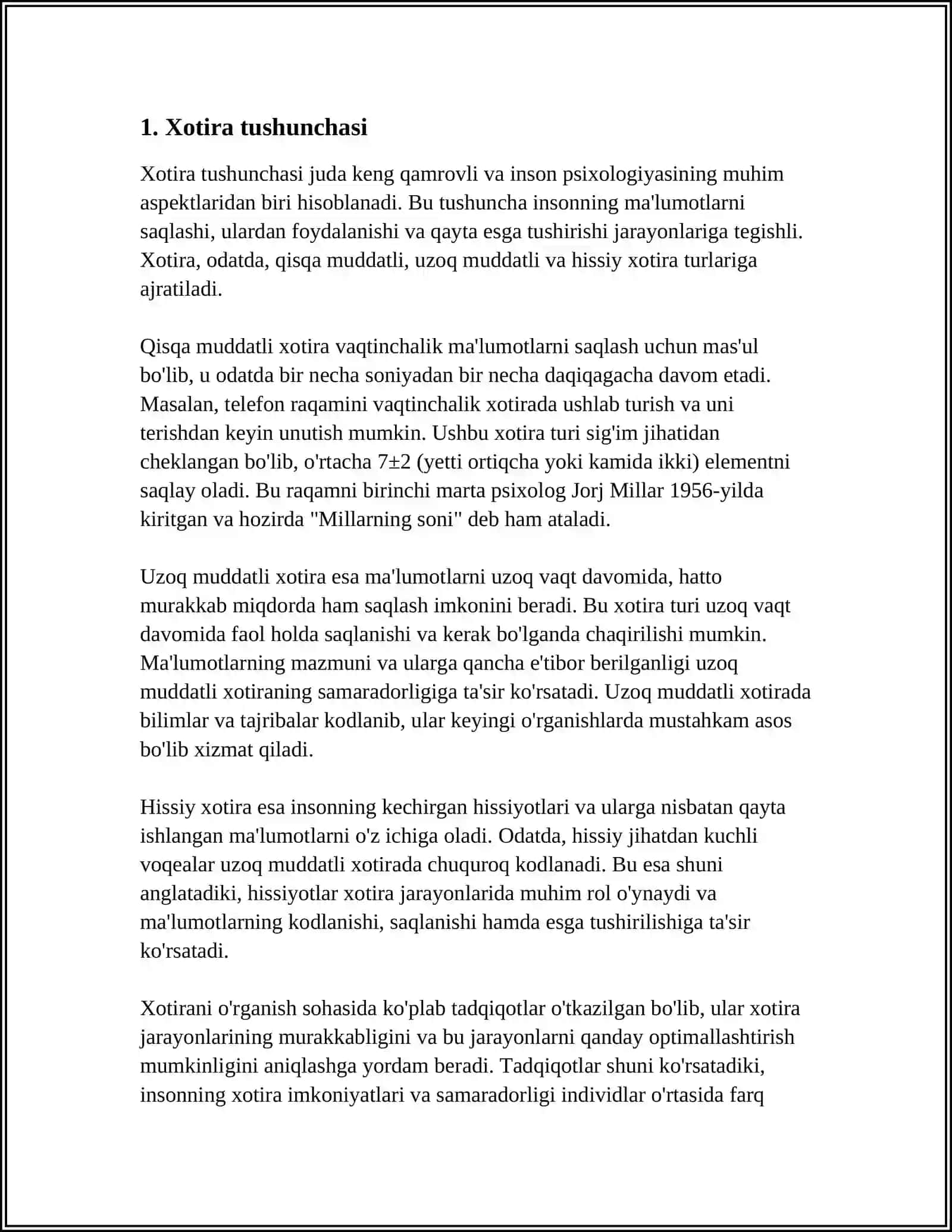 XOTIRA SHINASI VA UNING KOMPONENTLARI 3