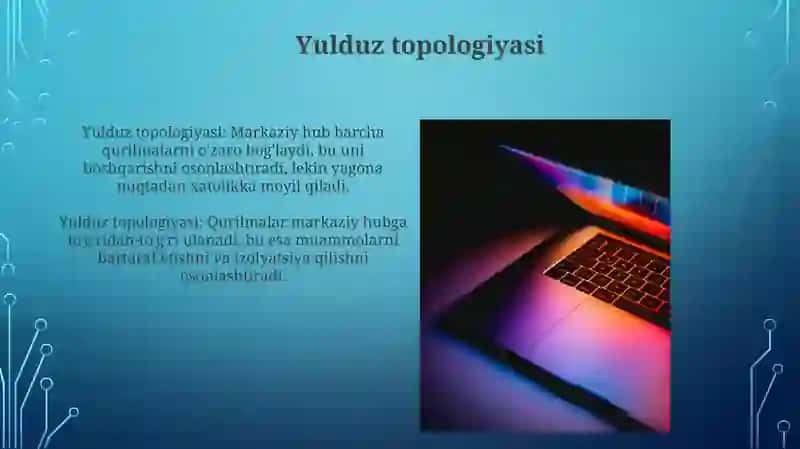 Yulduz topologiyasi 3