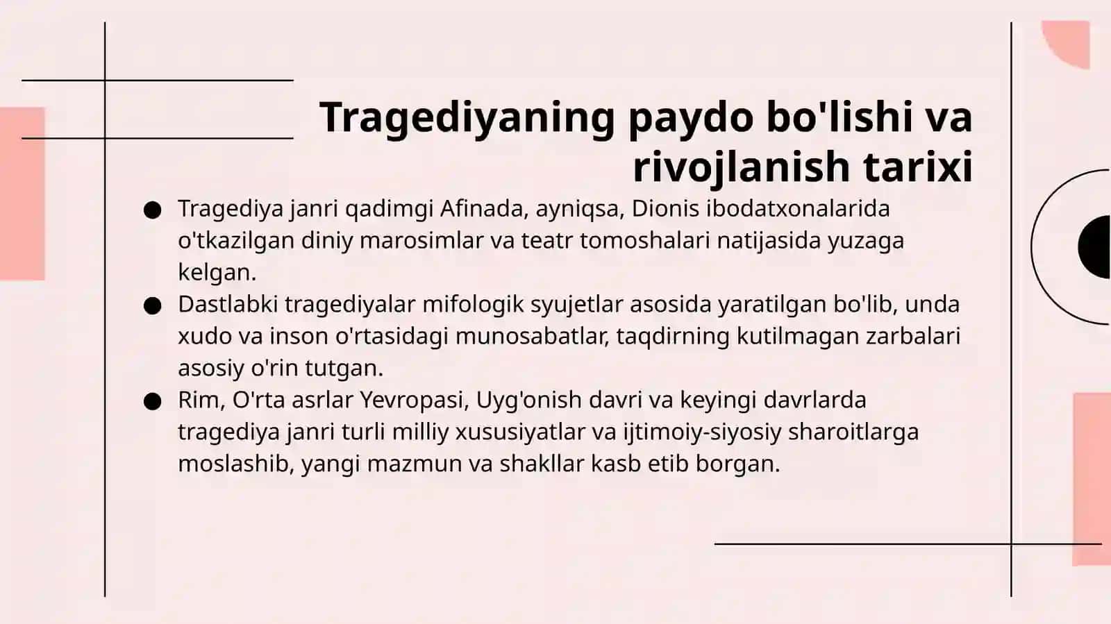 Tragediya janri: Inson ruhiyatining chuqur tahlili 3