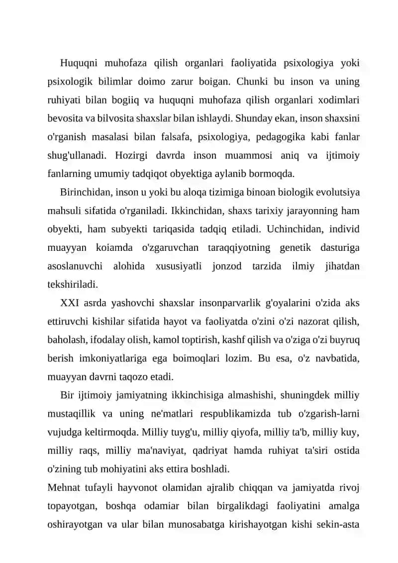 SHAXS BO’YICHA PSIXOLOGIK NAZARIYA 3