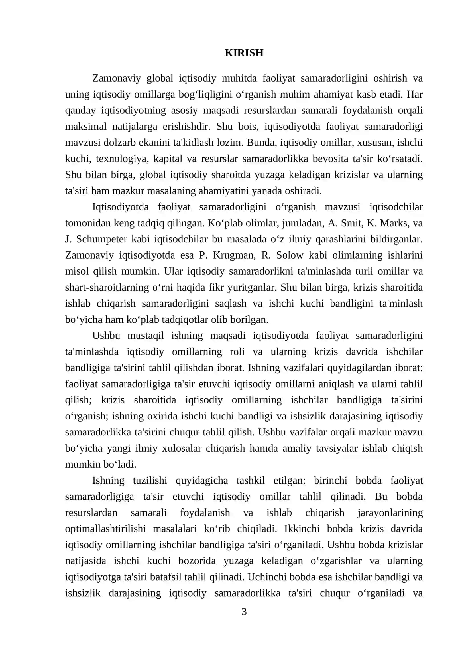 Iqtisodiyotda faoliyat samaradorligi 3