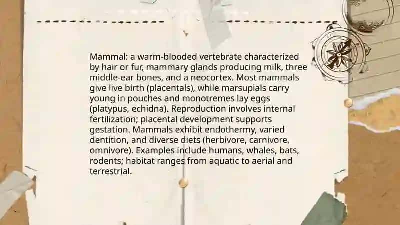 Animal terminology 3