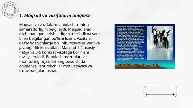 Treningni muhim jihatlari 3